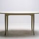 Table d'appoint blanche Carl Malmsten