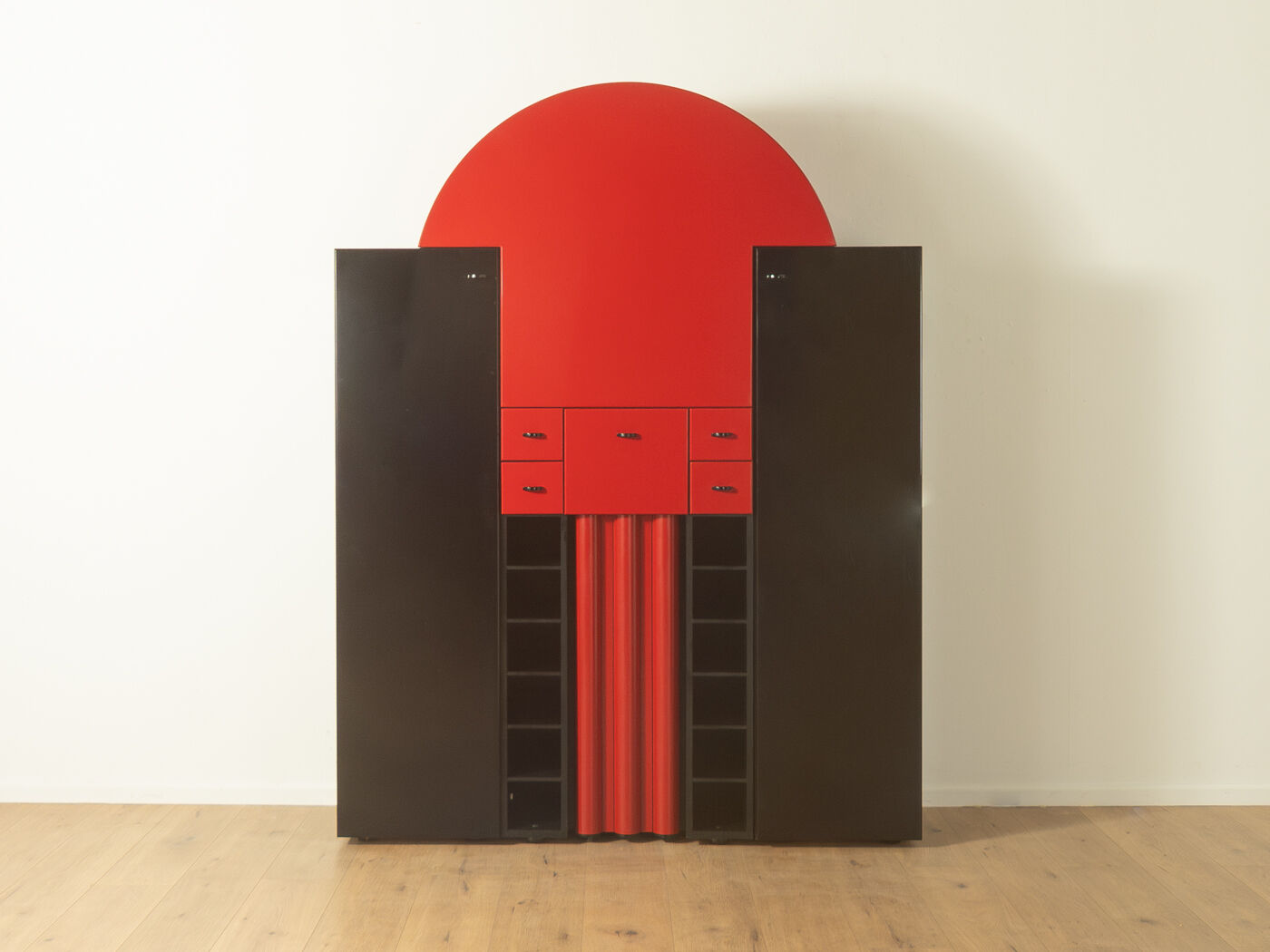 Exceptional bar cabinet by Peter Maly for interlübke, 1980s