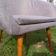 Pair of fiber armchair Miroslav Navratil gray
