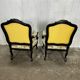 Paire de Fauteuils Cabriolets Louis XV