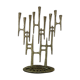 Brutal brass candlestick 9 70s candles