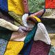 Vintage crochet blanket 90X120 cm