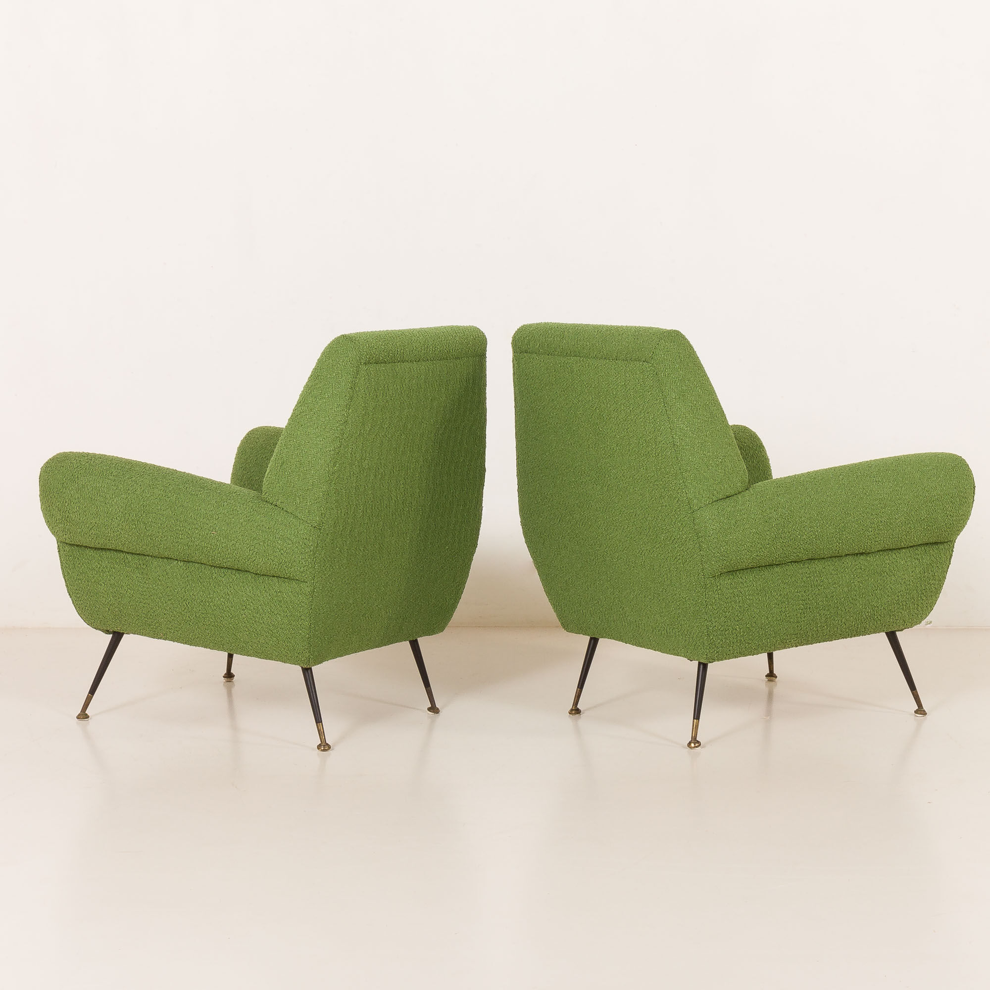 Gigi Radice attr. to lounge chairs, set of two, 1960s