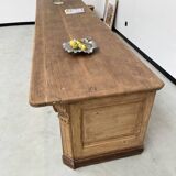 Comptoir chêne et pin XXL 350cm