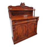 Small English mahogany buffet - 1920s