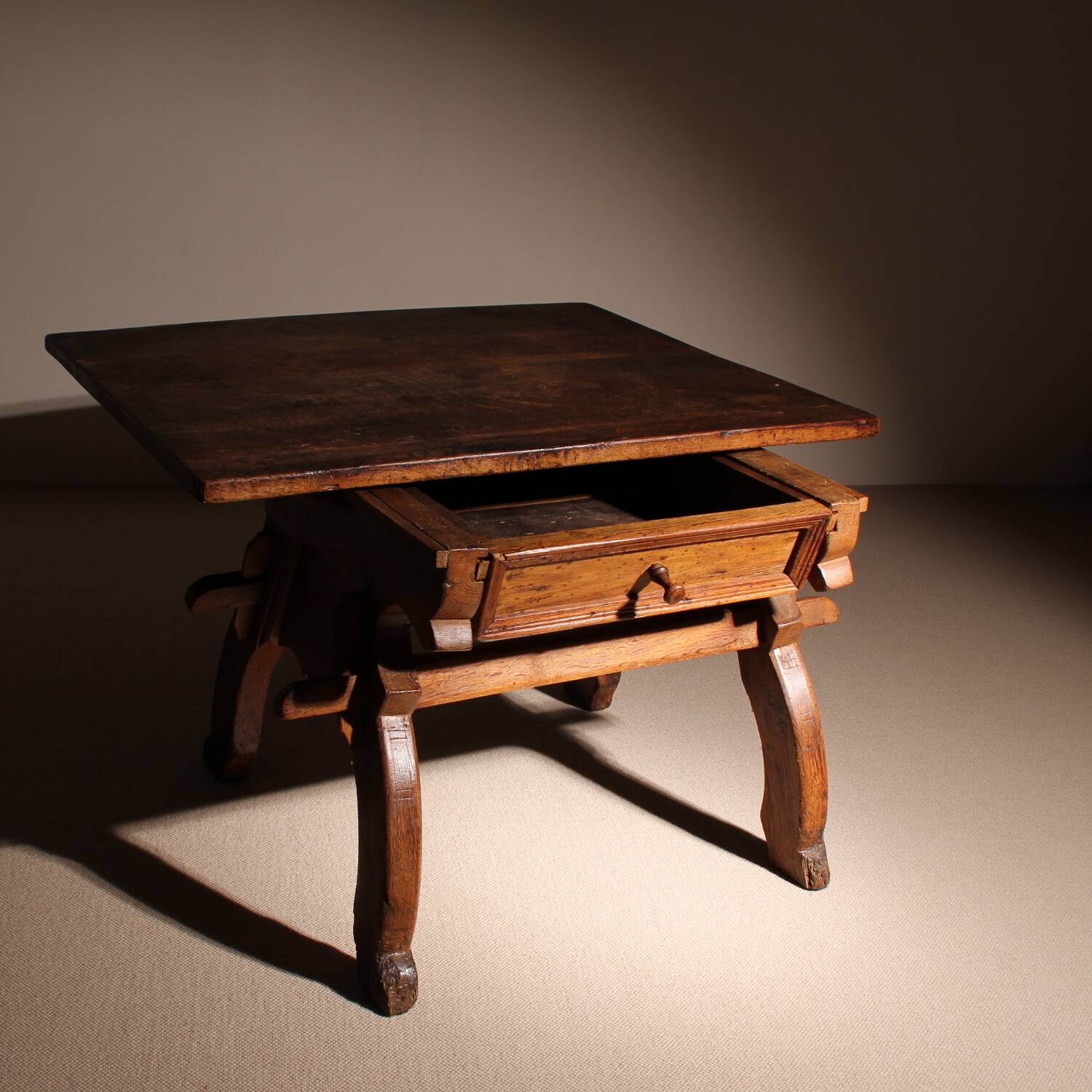 Table de ferme rustique 'Jogltisch' en chêne massif | Région alpine