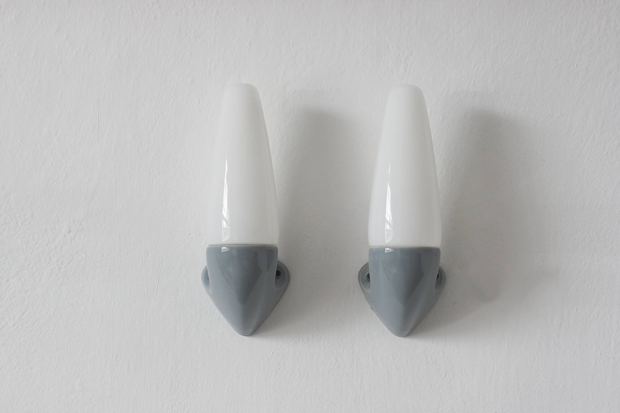 Ceramic Model 6035 Lamps by Stig Carlsson for Ifö, 1960s, Set of 2