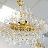 Modern crystal tassel chandelier