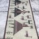 Swedish flat weave rug 1950