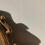 Gilded mirror louis XV H style:82cm