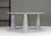 Round dining table Eros in Carrara marble by Angelo Mangiarotti for Skipper Italy 1970s