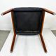 A beautiful pair of modern Scandinavian dining chairs in teak, model 75 by Niels Otto Møller.