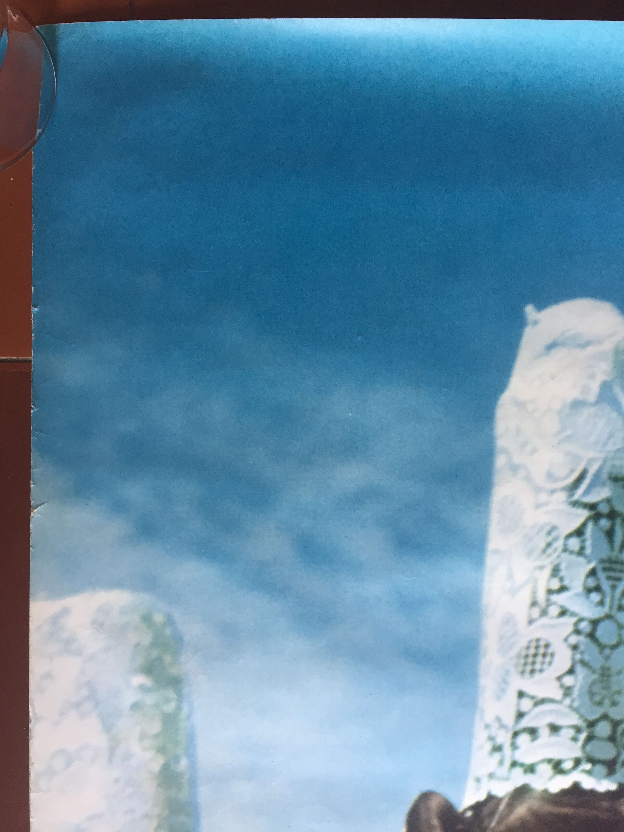 Original poster "Britain Costumes and Hairstyles of the Bigouden Country" 62x99cm 1960