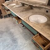 Antique hairdresser's-barber's furniture