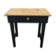 old drawer side table