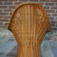 Children's wicker basket chair for Rohe 60s design Wim Den Boon