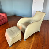 "Loge" armchairs & ottoman by Gérard Van den Berg for Montis, 1980s