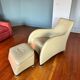 "Loge" armchairs & ottoman by Gérard Van den Berg for Montis, 1980s