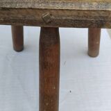 Antique vintage tripod milking stool