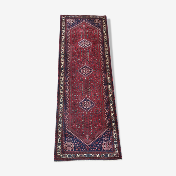 Tapis ancien couloir persan abadeh fait main 107x297cm