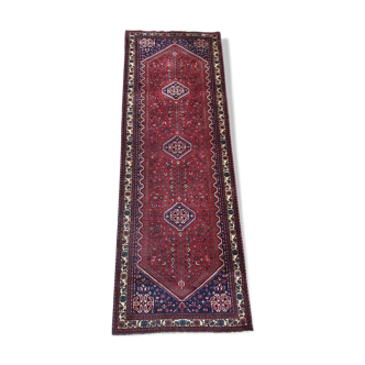 Tapis ancien couloir persan abadeh fait main 107x297cm