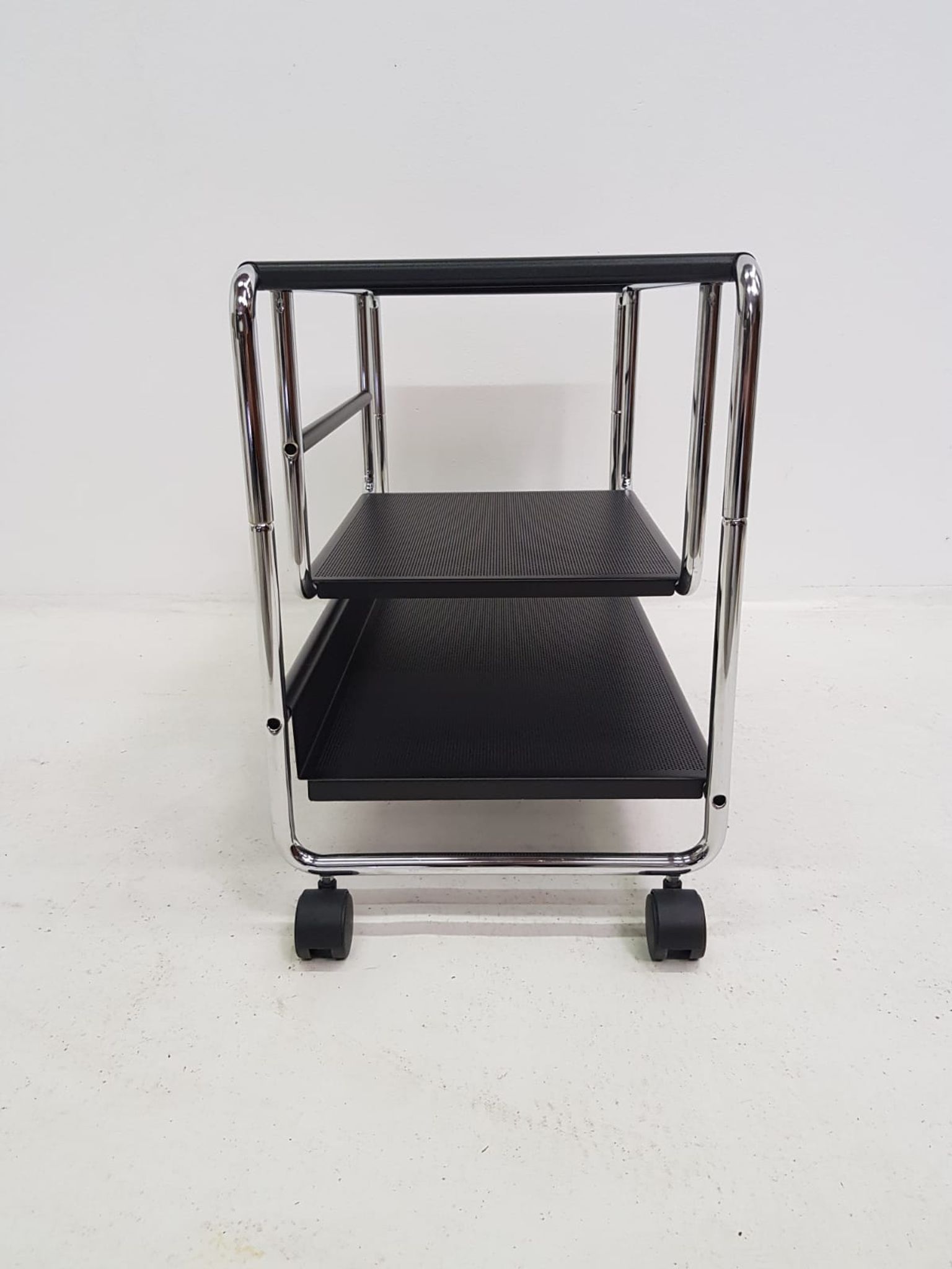 Habitat vintage metal perforated 1980s office apoint furniture