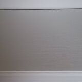 White and wood bookshelf