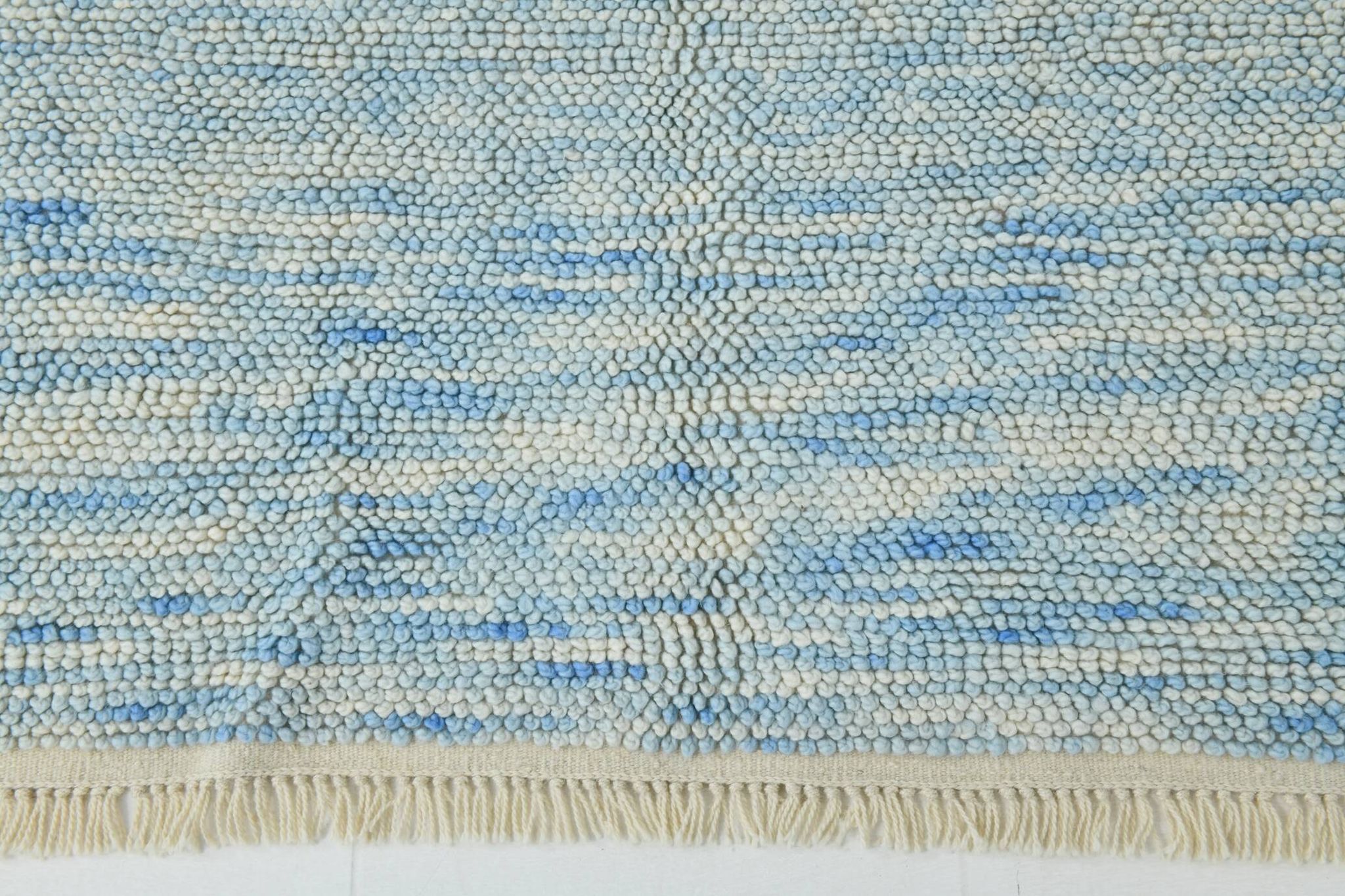 Grand tapis oushak bleu clair 8x11, 244x344cm