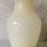 Blown glass vase Italy