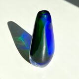 Blue and green murano vase