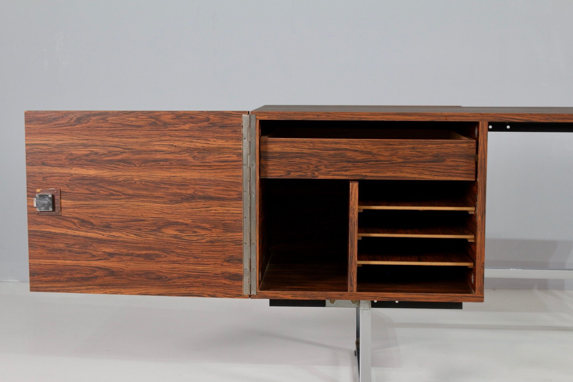 Table de travail Bureau Dactylo Pierre Guariche for Meurop