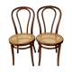Paire de chaises cannées Thonet ZPM Radomsko