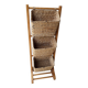 Wood and straw storage unit