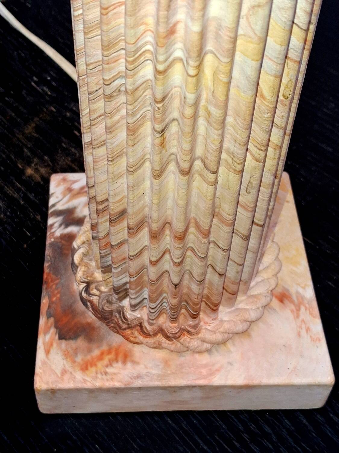 Vintage seventies lamp model Soleillade
