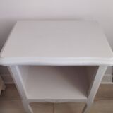 Farrow & Ball Painted Wood Bedside Table / Side Table / End Table