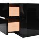 Pair of bedside tables by David Lange from the 1970s/80s.