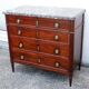 Mahogany 18th century Dresser Louis XVI by Jean Popsek