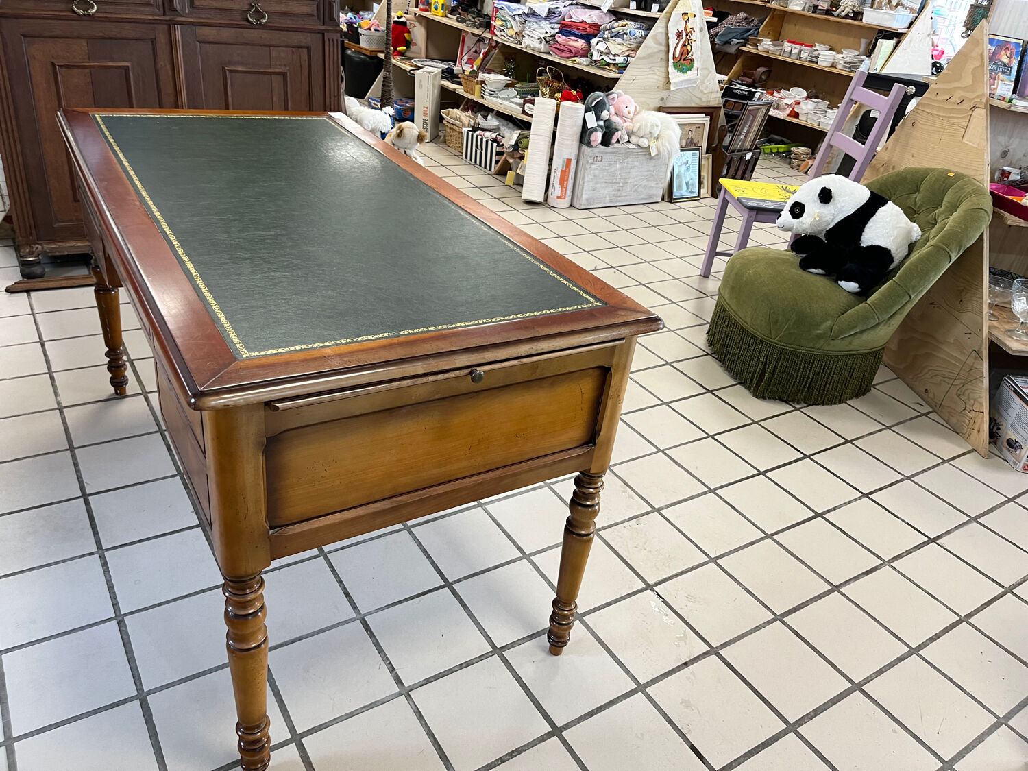 Louis Philippe style desk in cherry wood