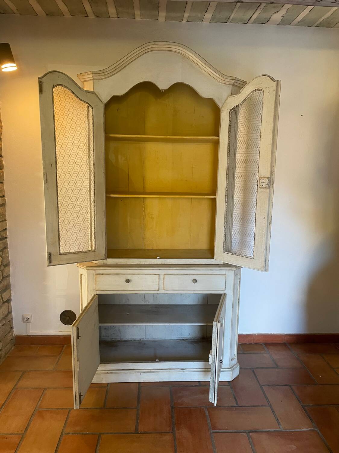 Two-part dresser, late 19th century