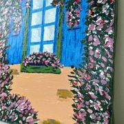 Colored oil painting
