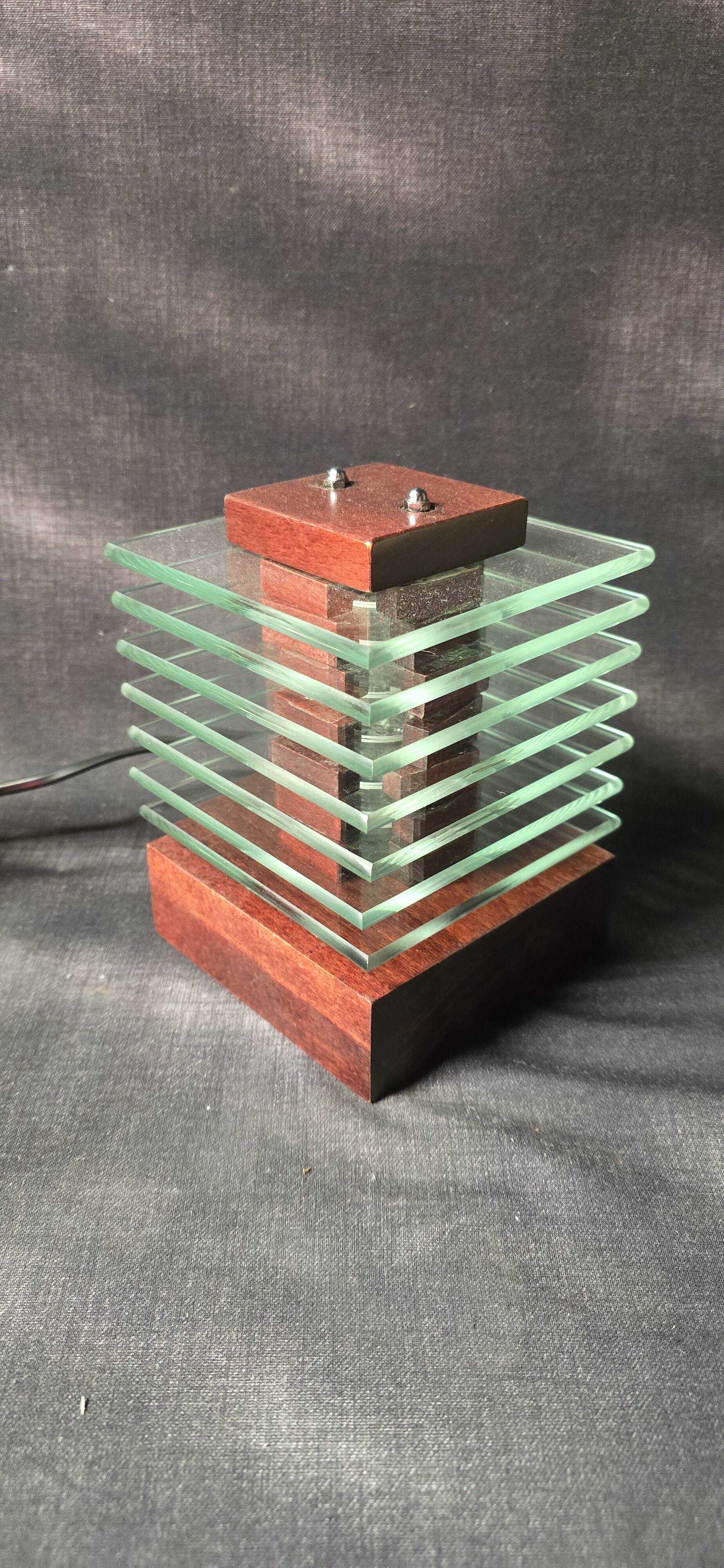 Table lamp, reissue of a model attributed to Desny Demeter.