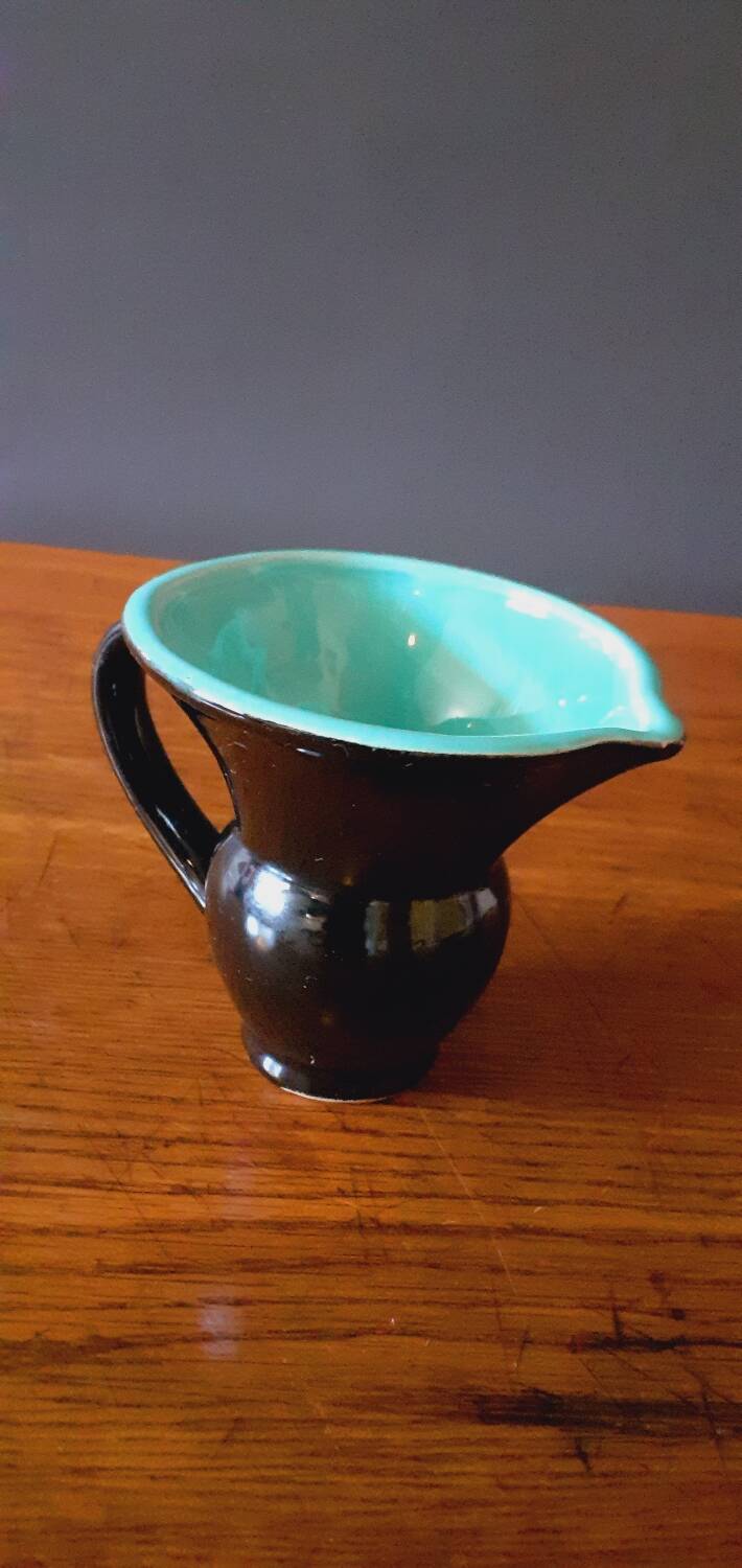 1950s ceramic pitcher