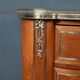 Small Kidney-Shaped Mahogany Chest of Drawers, Transition Style – Early 20th Century