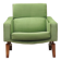 Green armchair, Danish design, 1970s, production: Denmark