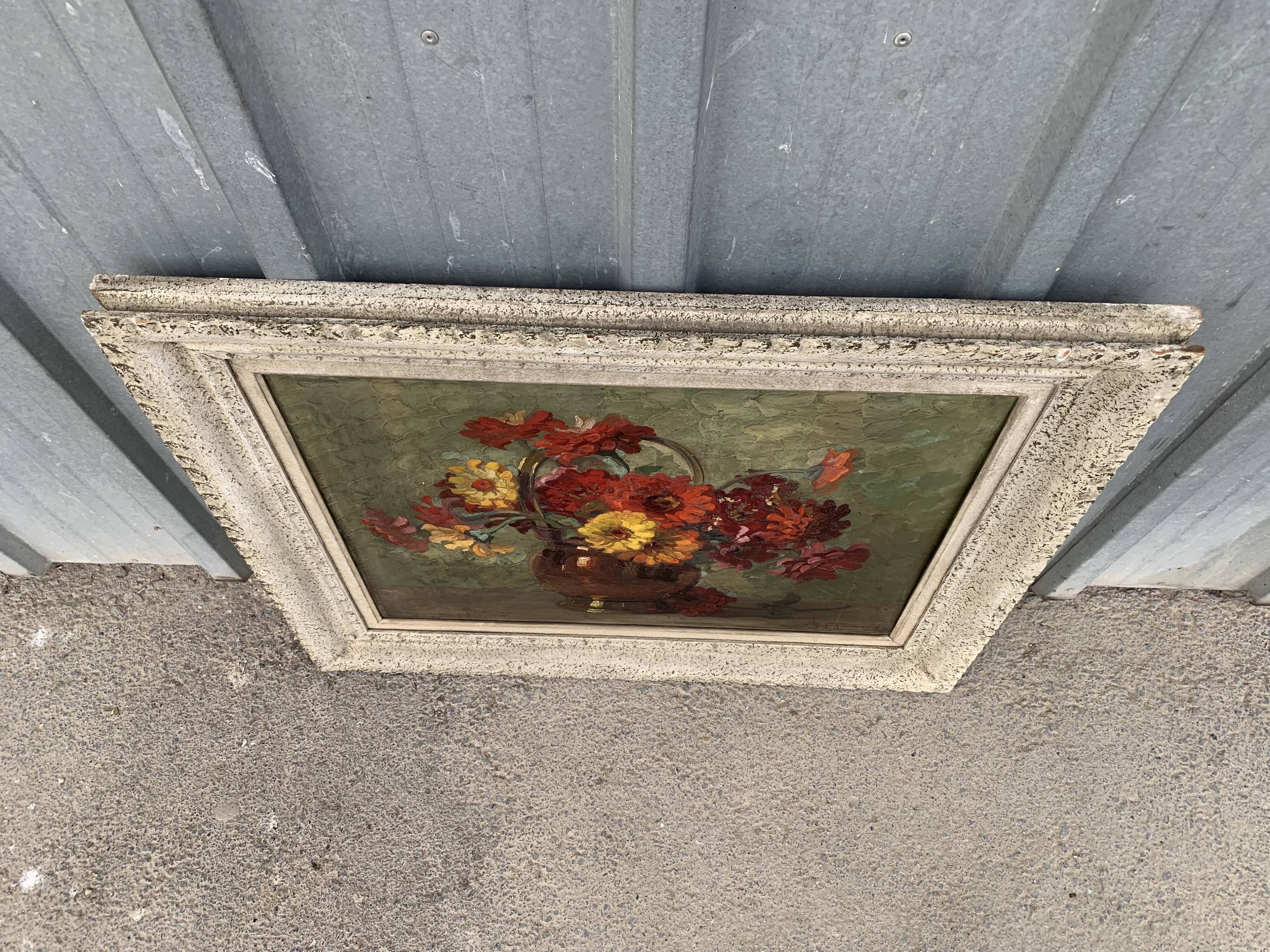 Oil on canvas Adeline Hugonnard