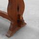 Rustic oak bench with nice patina, France ca. 1900