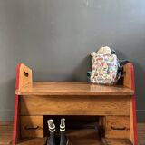 Vintage storage bench