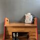 Vintage storage bench