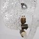 Murano glass chandelier by Barovier & Toso, Italy, 1940s