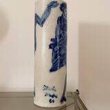 Ceramic vase signed Silvia Radu – dancer decoration, 1985